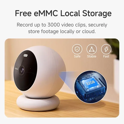 Miniatura 5 de Cámaras de seguridad solar Noorio inalámbricas para exteriores, paquete de 4, cámara magnética para exteriores de 1080P alimentada por batería