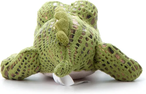 Miniatura 2 de The Petting Zoo Peluche de cocodrilo, regalos para niños, animales de zoológico de ojos brillantes, juguete de peluche de cocodrilo de 10 pulgadas
