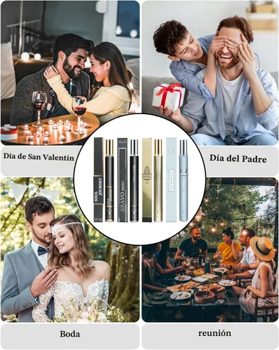 Miniatura 7 de OFUN Colonia para hombres, regalos de perfume para hombre, 6 x 1.2 fl oz, juegos de muestras de colonia para hombres, muestras de perfumes