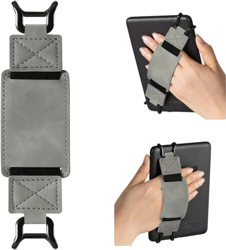Miniatura 35 de CoBak Correa de Mano Segura para Kindle y Tabletas - Soporte de Dedo Versátil y Ligero para Kindle/Kobo/Voyaga/Lenovo/Sony E-Book Tablet de 6-7.5