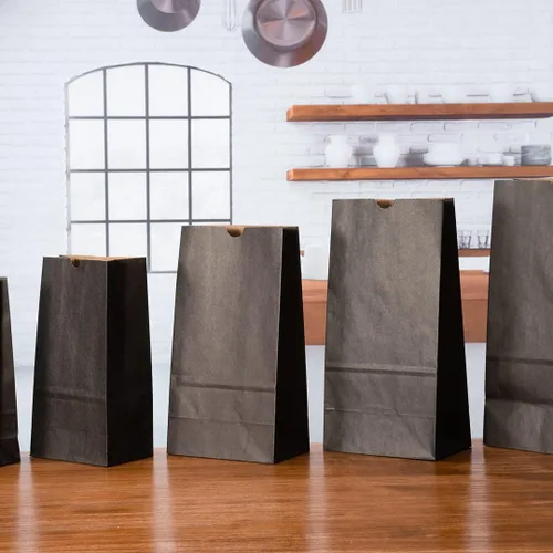 Miniatura 7 de Restaurantware Bag Tek - Bolsas de papel de 2 libras, 100 bolsas de almuerzo desechables, pequeñas para almuerzos, sándwiches y aperitivos, bolsas