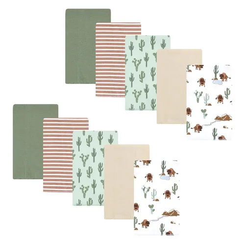 Miniatura 251 de Hudson Baby - Paños unisex de franela de algodón para bebé, bosque, talla única