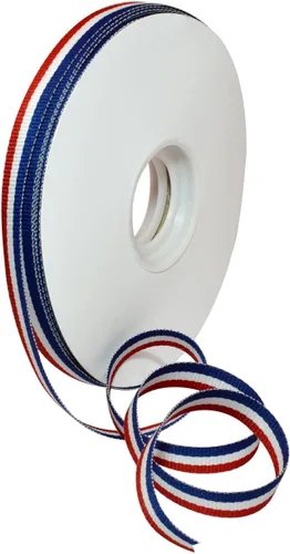 Miniatura 12 de Morex Ribbon 93609/25-914 - Cinta patriótica de grogrén a rayas de 1.5 pulgadas x 25 yardas para envolver regalos, rojo/blanco/azul, decoraciones