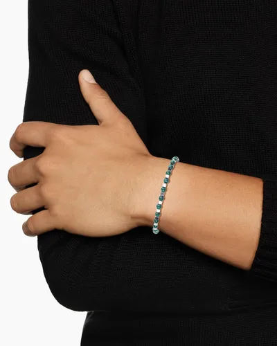 Miniatura 3 de GAVU Pulsera de cuentas de piedra para hombre con cierre de acero inoxidable