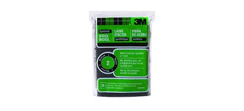 Miniatura 2 de 3M Almohadillas de lana de acero sintético, 000 extra finas, 6 almohadillas, uso húmedo o seco, compatible con pelacables y acabados a base de agua