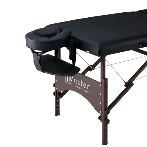 Miniatura 2 de Master Massage Standard Argo - Mesa de masaje portátil, 1 unidad (paquete de 1), color negro