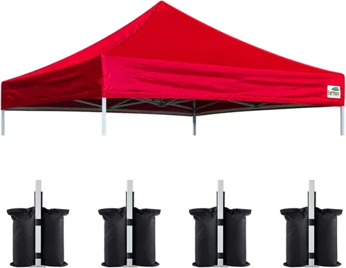 Miniatura 63 de Eurmax USA toldo desplegable de repuesto, cubierta superior para tienda de campaña, armado instantáneo, solo la cubierta superior, 4 bolsas