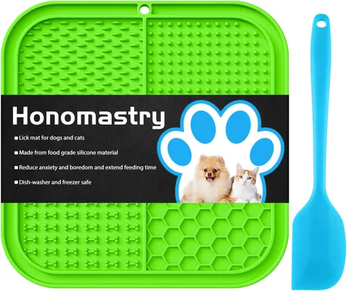Miniatura 9 de Alfombrilla de lamer para perros, almohadilla de lamer premium con ventosas para aliviar la ansiedad del perro, cuencos de alimentación lenta