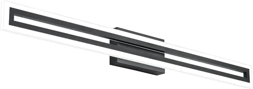 Miniatura 21 de SOLFART Luces de tocador de baño sobre espejo 14W 60 cm Luz de baño moderna negra 6000K ND