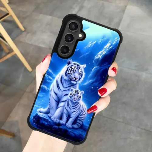 Miniatura 272 de CARLOCA Funda compatible con Samsung Galaxy S22 Ultra, diseño gráfico de Star Howling Wolfs Samsung Galaxy S22 Ultra, diseño gráfico, a prueba