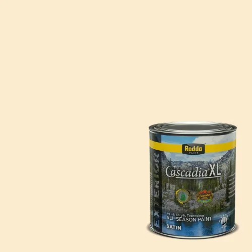 Miniatura 177 de Rodda Paint CASCADIA XL Pintura e imprimación satinada exterior en uno, cuarto de galón, otoño niño