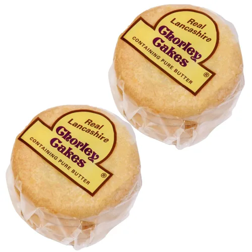 Miniatura 8 de Real Lancashire Eccles Cake - Bocadillos británicos hechos con mantequilla pura y grosellas secas, pastel afrutado tradicional y delicioso