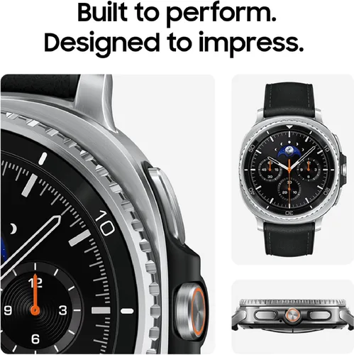 Miniatura 2 de Samsung Galaxy Watch 8 Classic (2025) - Reloj inteligente Bluetooth de 46 mm + tarjeta de regalo, diseño de cojín, bisel giratorio, botón rápido