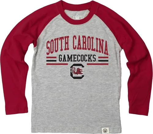 Miniatura 71 de Wes and Willy NCAA playera raglán de manga larga para niños
