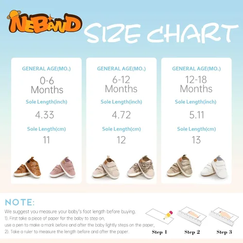 Miniatura 4 de Zapatos de bebé para niñas y niños pequeños, antideslizantes, suela suave, piel sintética, zapatos de bebé recién nacido, zapatos de primeros pasos