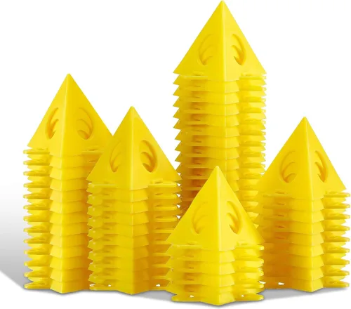 Miniatura 11 de KATA Soportes piramidales para pintores: 36 piezas de pirámides de pintura para puertas de gabinetes, pintura y vertido, mini trípodes de pintura