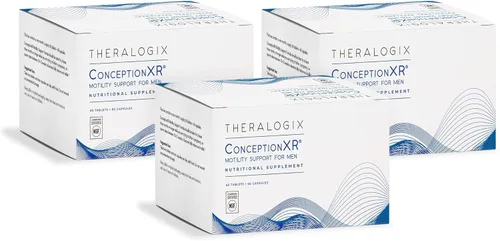 Miniatura 9 de Theralogix ConceptionXR Fórmula de Apoyo a la Motilidad - Vitaminas Preconcepcionales para Hombres para Apoyo a la Fertilidad - Suplementos