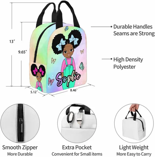 Miniatura 243 de Texto personalizado Elefante desgaste gafas mochila mochila mochila casual Daypack bolsa para mamá niñas, color86-4, Mochilas Daypack