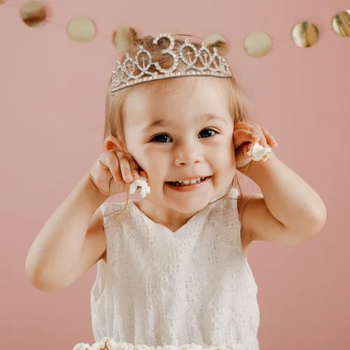 Miniatura 124 de Decoraciones de cumpleaños de 30 años para ella, banda y corona de cumpleaños de 30 años, adorno para pastel de cumpleaños y velas, tarjeta