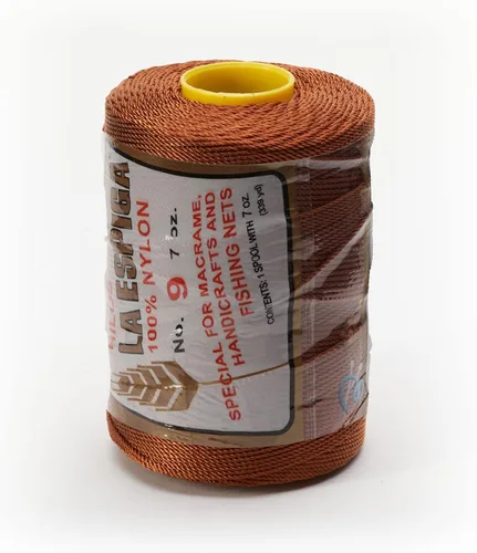 Miniatura 12 de N° 9 - 100% Cordón de Hilo de Nylon Omega para Tejer y Crochet - 01 Blanco