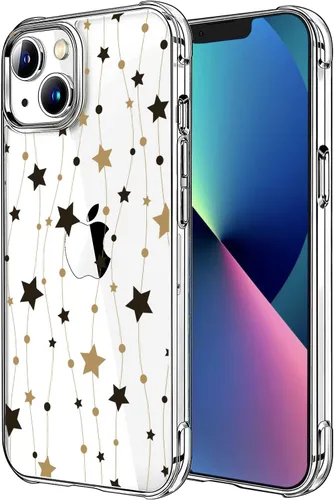Miniatura 25 de Funda transparente de girasol compatible con iPhone SE 2022 SE 2020 7 8, funda trasera floral para niñas y mujeres, funda protectora transparente