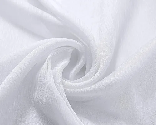 Miniatura 2 de RT Designers Collection Celine - Cortina transparente con bolsillo para barra, 54 x 90 pulgadas, color blanco