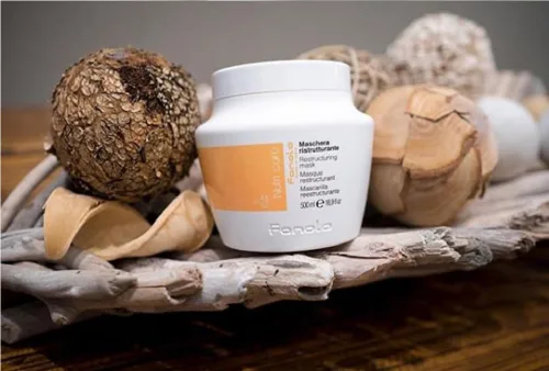 Miniatura 3 de Fanola Champú sin amarillo 11.8 fl oz y mascarilla reestructurante Fanola Nutri Care 16.9 fl oz