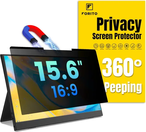Miniatura 14 de F FORITO Protector de pantalla magnético de privacidad compatible con MacBook Pro de 13 pulgadas (2016, 2017, 2018, 2019, 2020, 2021, 2022, M1, M2)