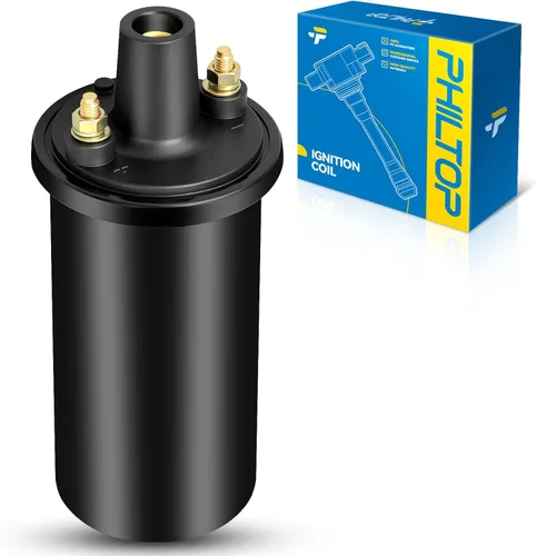 PHILTOP UC12 Paquetes de Bobina de Encendido Compatibles con Chevrolet 1967-1974 Camaro, 1964-1973 Chevelle, Toyota 1991-1992 Pickup 2.4L, 1955-1974