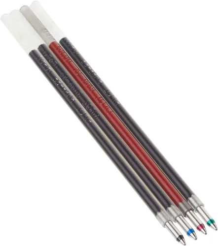 Miniatura 3 de PILOT Dr. Grip 4+1 - Recargas de bolígrafo de bola multifunción, punta fina, tintas negro/rojo/azul/verde, paquete de 4 (77154)