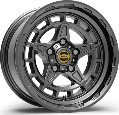Miniatura 6 de WARN 106683 Tapa central estilo buje, se adapta a: Jeep Wrangler JL, JK y Gladiator JT - Negro