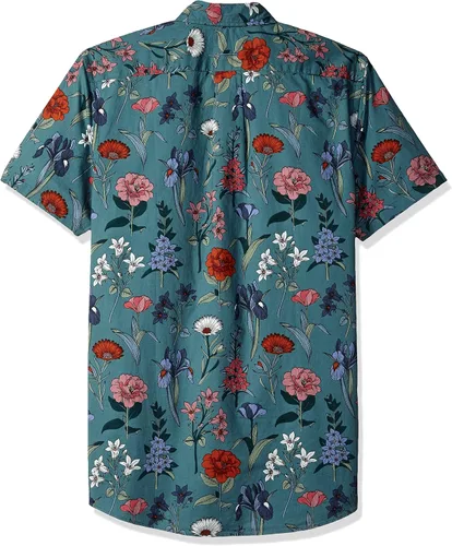 Miniatura 2 de Tienda Brand Goodthreads - Camisa de popelina estampada, de corte ajustado y manga corta, para hombre