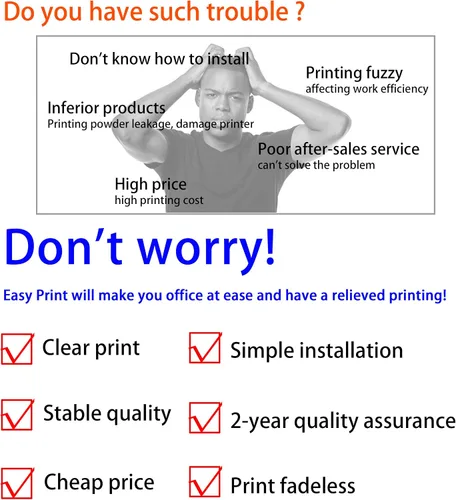Miniatura 3 de EASYPRINT - Cartuchos de tinta compatibles 2200XL PGI-2200 PGI2200XL utilizados para Canon Maxify MB5320 MB5120 MB5420 MB5020 iB4120 iB4020