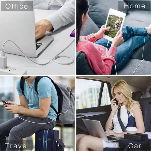 Miniatura 5 de Cable original [certificado por Apple MFi], cable Lightning a USB compatible con iPhone 13/12/11 Pro Max/XS MAX/XR/XS/X/8/7/Plus/6S iPad AirPods