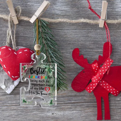 Miniatura 5 de Regalos de agradecimiento – Placa de rompecabezas de acrílico para decoración de cumpleaños y aniversarios