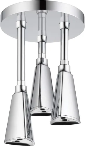 Miniatura 7 de DELTA FAUCET 57140-CZ H2Okinetic - Cabezal de ducha colgante Raincan, flujo de agua de 1.75 GPM, bronce champán