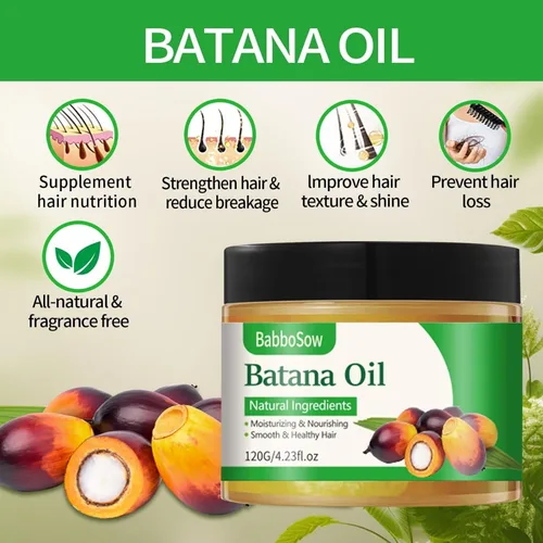 Miniatura 2 de Aceite de batana natural para tratamiento del cabello, aceite de batana crudo 100% natural, repara el cabello seco y dañado, evita la pérdida