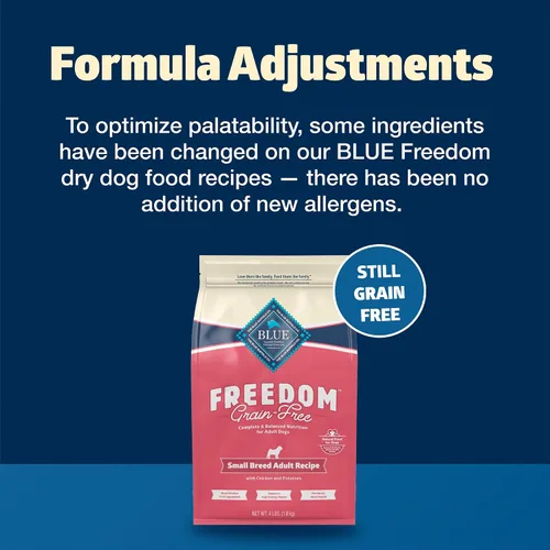 Miniatura 2 de Blue Buffalo Freedom - Alimento seco para perros de raza pequeña, sin granos, soporta altas necesidades de energía, fabricado en los Estados Unidos