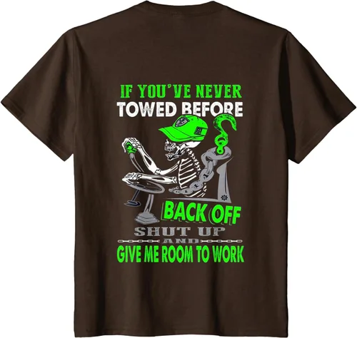 Miniatura 9 de Proud Tow Truck Operator - Camiseta, Negro, S