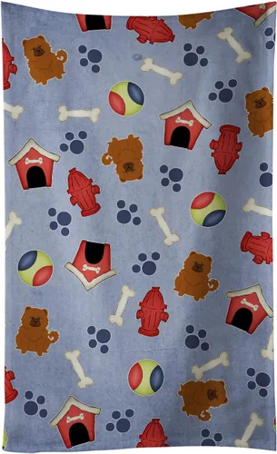 Miniatura 48 de Caroline's Treasures BB2654KTWL Dog House Collection Airedale - Toalla de cocina para invitados, toalla de baño decorativa para cara, té, paño