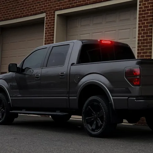 Miniatura 6 de R&F Auto Lente ahumada LED de tercera luz de freno de repuesto para F150 (2009-2014) F-150 Rapt0r 09-14 Luces de carga de techo Lámpara de freno