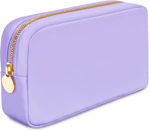 Miniatura 12 de DANCOUR Bolsas de maquillaje de nailon para mujer, bolsa grande de aseo de viaje, bolsa de cosméticos, organizador de maquillaje