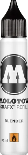 Miniatura 25 de MOLOTOW GRAFX Aqua Ink Soft Liner - Marcador de bomba de pincel, licuadora, 1 unidad (699.039)