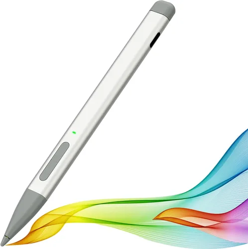 Miniatura 10 de Lápiz capacitivo para Microsoft Surface, JvKzaen Lápiz delgado para Surface con 4096 niveles de presión, batería de larga duración de 66H, carga