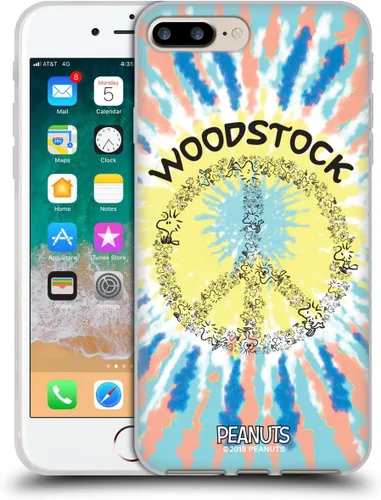 Miniatura 29 de Head Case Designs Funda de gel Woodstock 50th con licencia oficial de Peanuts Snoopy Guitar 1969 [protección de grado militar] compatible con Apple