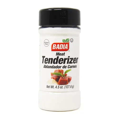Badia Ablandador de carne, 4.5 oz - Mezcla de enzimas sin condimentar para cortes tiernos de carne de res, cerdo, aves de corral