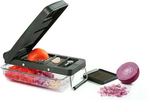Miniatura 4 de Cortadora de 3 vegetales PL8 Profesional., Negro