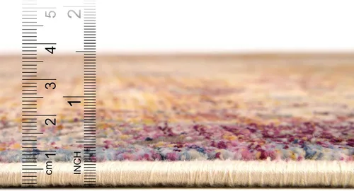 Miniatura 2 de Unique Loom Deepa Collection - Alfombra rectangular de 2 pies x 3 pies 1 pulgadas, color azul
