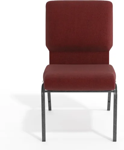 Miniatura 10 de Flash Furniture Advantage - Silla de iglesia granate de 20.5 pulgadas de ancho