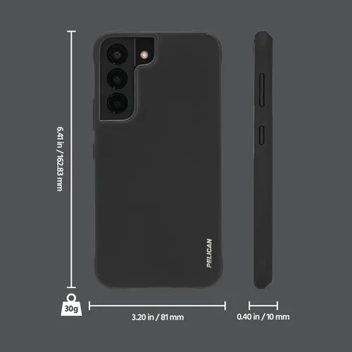 Miniatura 7 de Pelican Ranger Series - Funda para Samsung Galaxy S22 Plus [compatible con carga inalámbrica] Funda protectora para teléfono con tecnología negro